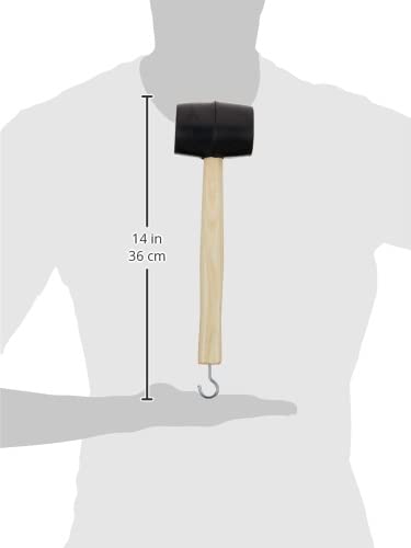 Rubber Mallet, Alloy Steel, Black