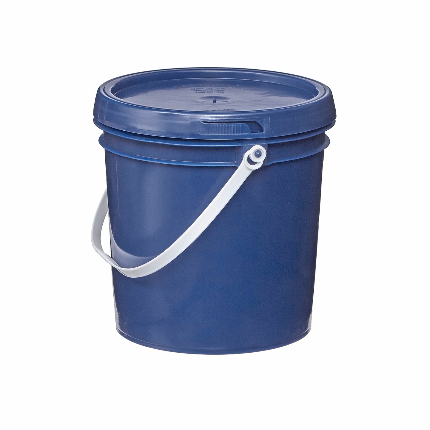 Consolidated Plastics 1 Gallon Food Grade Buckets & Lids (6 Pack) BPA Free Container Storage, Durable HDPE Pails, Made in USA (Blue)