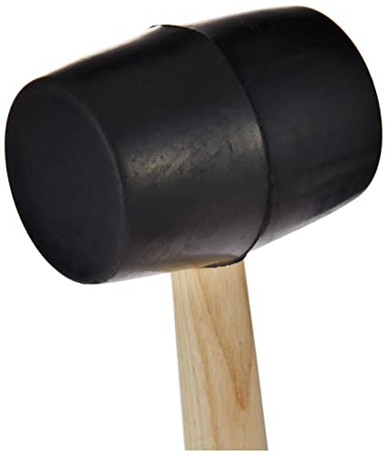 Rubber Mallet, Alloy Steel, Black